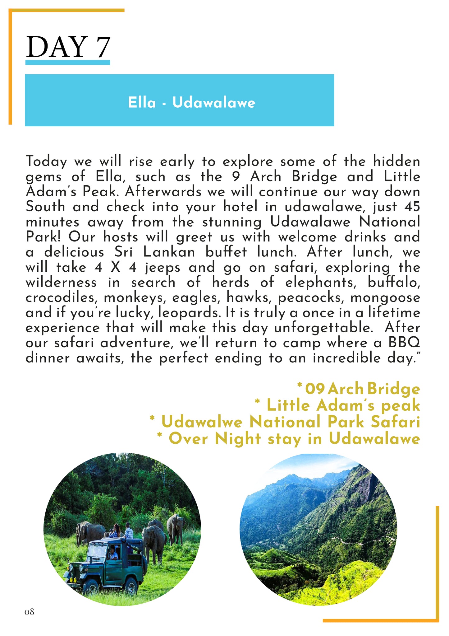 12 Days Tour Package